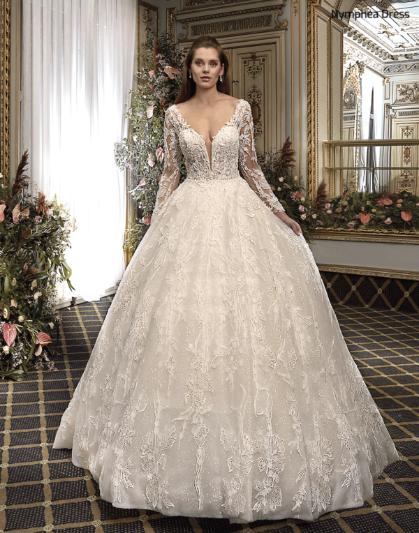 Robe de Mariée Demetrios Platinium Style DP506 by Nymphea Dress – Image 3