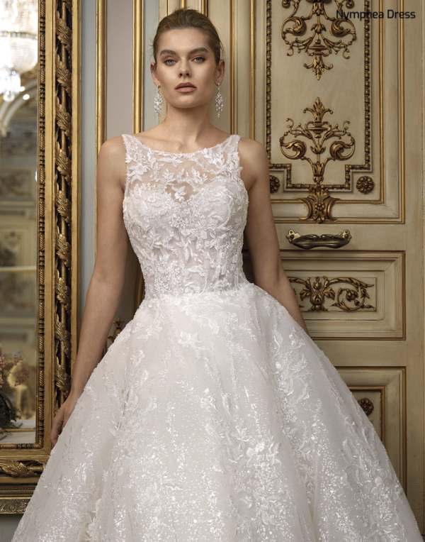Robe de Mariée Demetrios Platinium Style DP500 by Nymphea Dress – Image 2