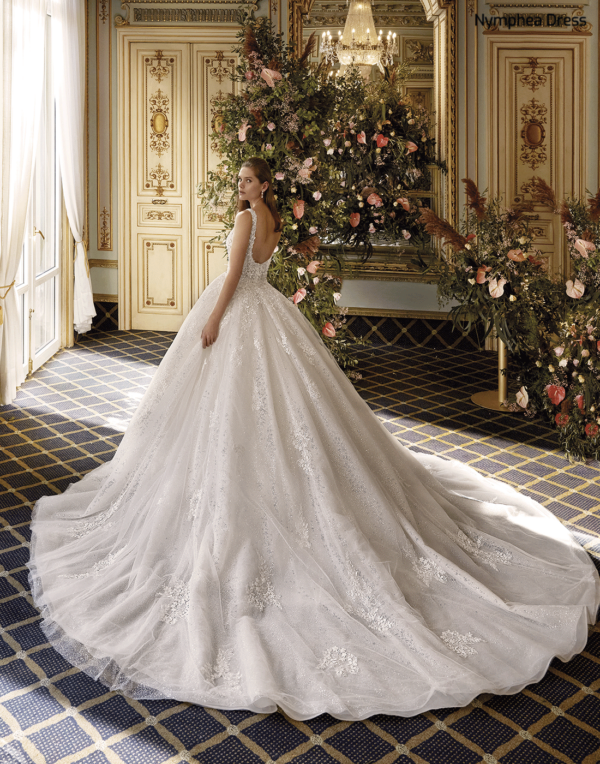 Robe de Mariée Demetrios Platinium Style DP497 by Nymphea Dress – Image 3