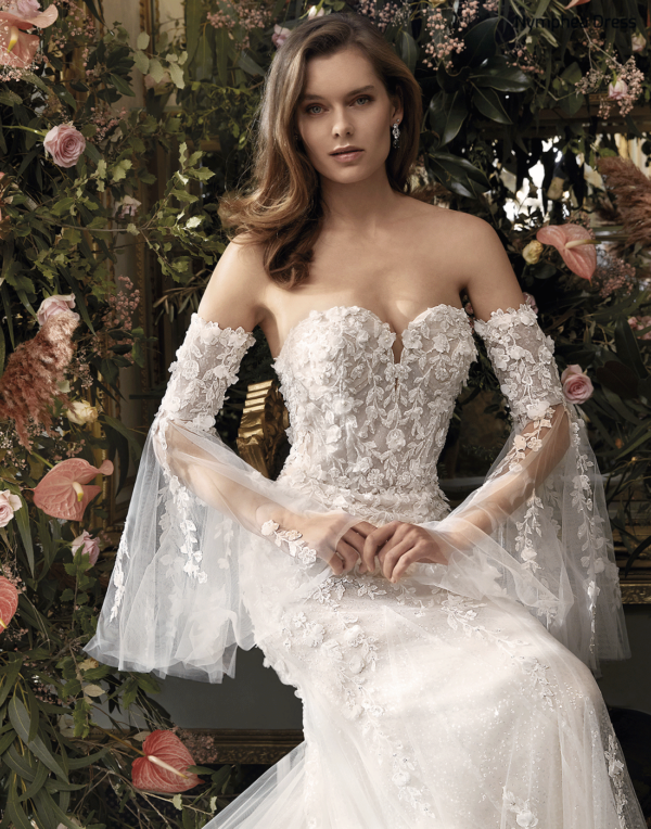 Robe de Mariée Demetrios Platinium Style DP494 by Nymphea Dress – Image 4
