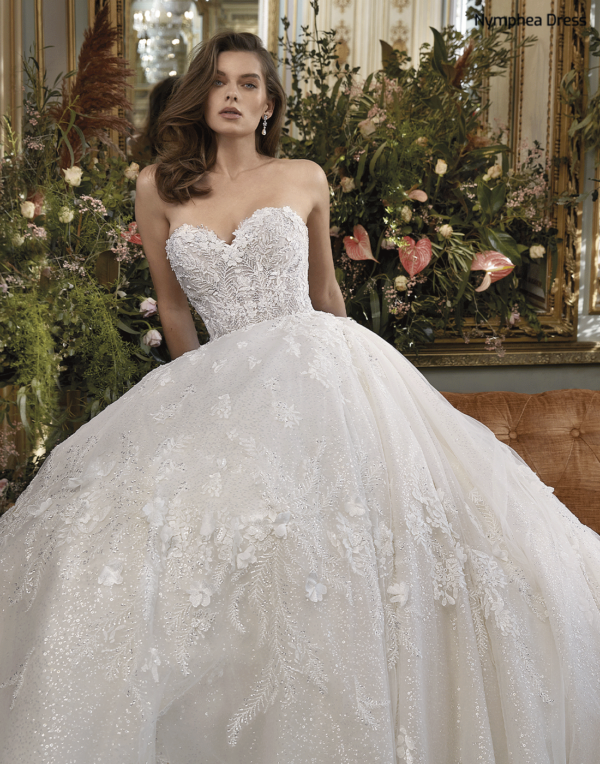Robe de Mariée Demetrios Platinium Style DP492 by Nymphea Dress – Image 3