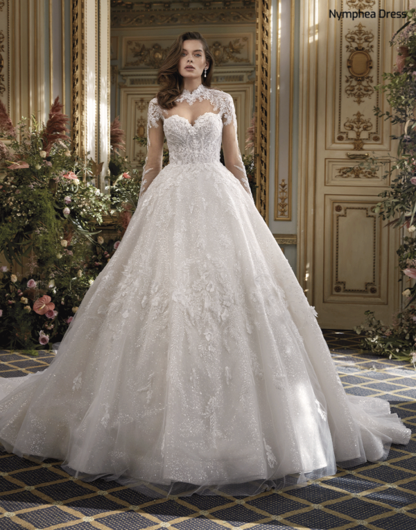 Robe de Mariée Demetrios Platinium Style DP492 by Nymphea Dress – Image 2
