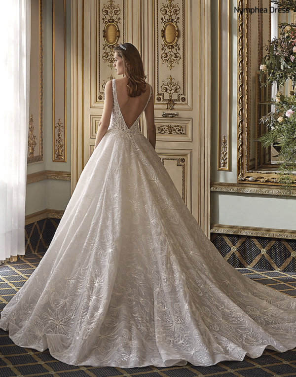 Robe de Mariée Demetrios Platinium Style DP490 by Nymphea Dress – Image 4
