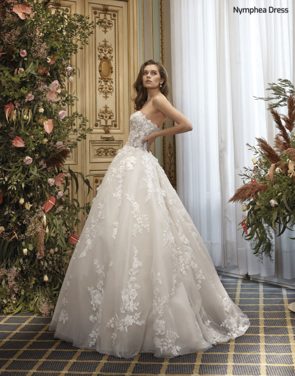 Robe de Mariée Demetrios Platinium Style DP487 by Nymphea Dress – Image 3