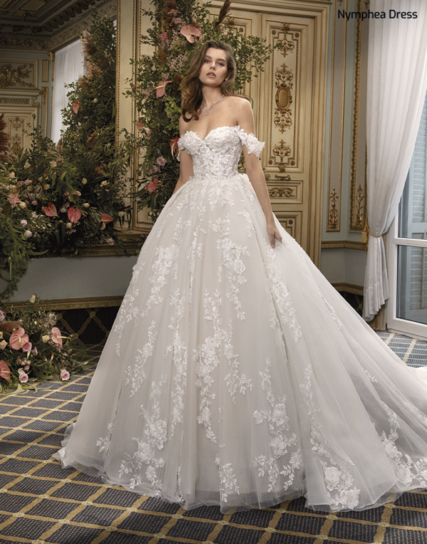 Robe de Mariée Demetrios Platinium Style DP487 by Nymphea Dress – Image 7