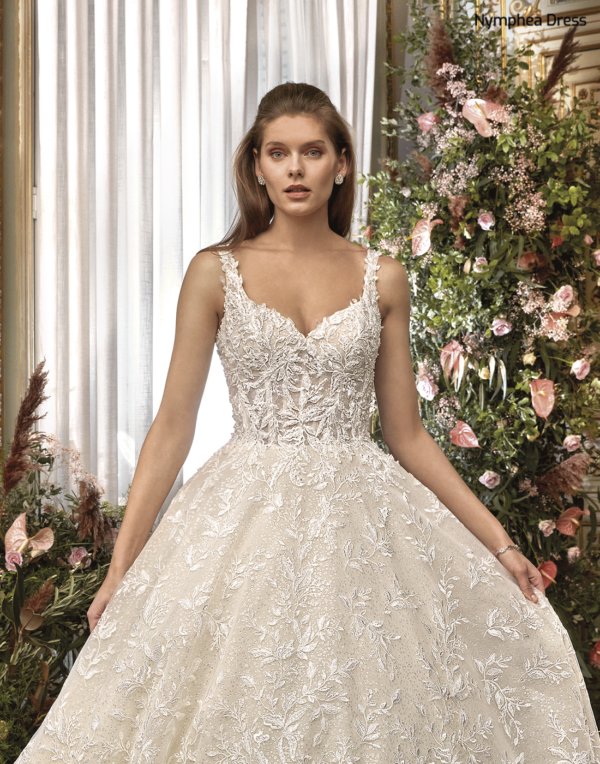 Robe de Mariée Demetrios Platinium Style DP486 by Nymphea Dress – Image 2