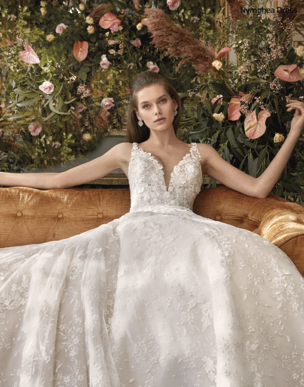 Robe de Mariée Demetrios Platinium Style DP483 by Nymphea Dress – Image 3